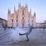 Yevropa “yonyapti”: Italiyada ham namoyishlar to‘qnashuvlarga aylandi (video)