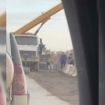 Navoiyda yana avtobus ag‘darilib ketdi