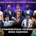 Toshkentdagi yulduzli boks oqshomi. Tayson nega Jalolovning jangini tark etdi?