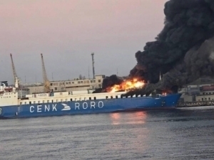 Россия Қора денгиздаги юк кемасига зарба берди. Қурбонлар бор