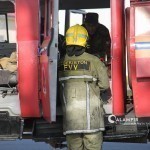 Бухорода ҳаракатланиб кетаётган Мatiz'да ёнғин чиқди