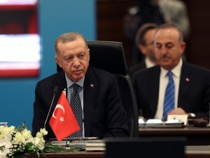 Erdogan is openly urging the leaders of OTS to recognize Northern Cyprus