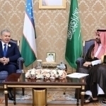 Mirziyoyev meets with Saudi crown prince