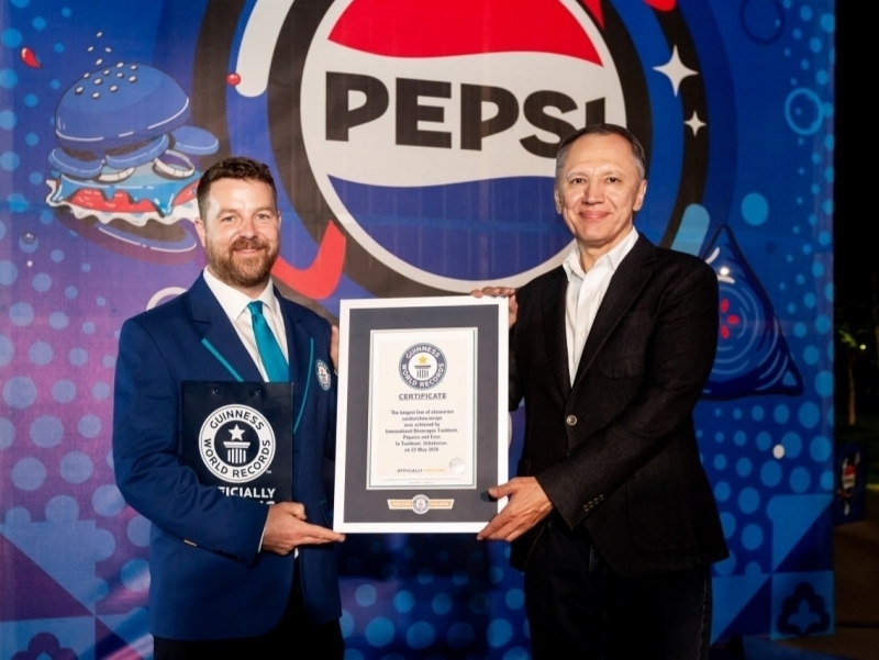 Pepsi Lazzatli Fest O‘zbekistonda birdaniga 3 ta jahon rekordini o‘rnatdi