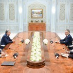 Фуат Октай Мирзиёевга Эрдўғаннинг табригини етказди