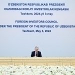 Mirziyoyev participates in the plenary session of the Council of Foreign Investors