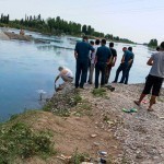 Наманганда чўмилмоқчи бўлган йигит дарёда чўкиб кетди