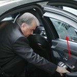 Germaniyadagi tojik muhojirlari Prezident Rahmonning kortejiga tuxum otdi