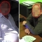 A taxman, the Bureau of Enforcement officers and a lawyer were caught with bribes