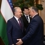 Mirziyoyev meets with Orban in Shusha