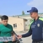 Driver in Samarkand was caught after violating traffic rules 76 times with a fake license plate