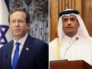 Isroil Prezidenti Qatar Bosh vaziri bilan yashirin uchrashdi