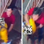 Талаба йигит подъездда 16 яшар қизга ташланди (видео)
