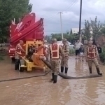 Issiqko‘lda sodir bo‘lgan sel oqibatida uy va mashinalar suv ostida qoldi