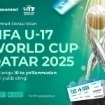 Zoomrad иловаси орқали FIFA U-17 World Cup Qatar 2025  йўлланмасини ютиб олинг