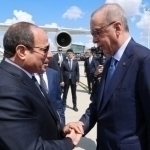 Abdulfattoh as-Sisi Turkiyaga yetib bordi (video)