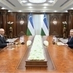 Mirziyoyev “Gazprom neft” rahbarini qabul qildi