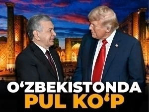 Tramp: O‘zbekistonda pul ko‘p, Mirziyoyev esa buyuk lider