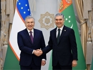 Шавкат Мирзиёев Гурбангули Бердимуҳамедов билан учрашди