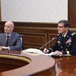 Jozef Votel Prezident qabulida bo‘ldi