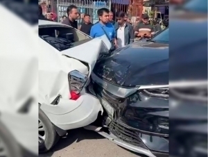 Тошкентда бирйўла 8 та автомобиль ЙТҲга учради