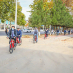 Abduhakimov boshchiligida kattakonlar Toshkentni velosipedda aylanib chiqdi