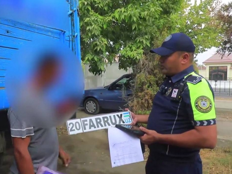 Автомобилига исм қўйган Фаррух акага чора кўрилди (видео)