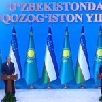 Live. Mirziyoyev va Toqayev Qozog‘iston yili ochilishida ishtirok etyapti