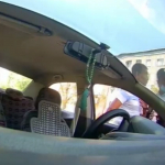 “Terpila, pisar”. Toshkentda YPX xodimi haydovchini haqoratladi (video)