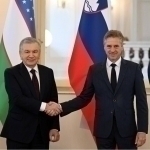 Мирзиёев Словения Бош вазирини Ўзбекистонга таклиф қилди