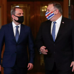 Pompeo Ozarbayjon va Armaniston TIV rahbarlari bilan uchrashdi