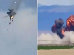 AQSHdagi xosiyatsiz shouda ikki samolyot to‘qnashib ketdi (video)