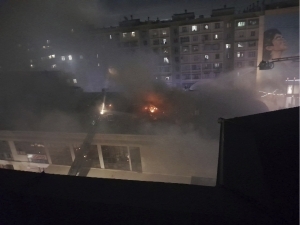 Toshkentdagi to‘yxona alanga ichida qoldi