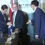 Starmer Koreya Prezidentini tarjimon bilan adashtirib yubordi (video)