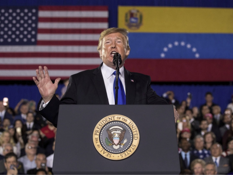 Tramp yaqin orada “urush” boshlanishini e’lon qildi 