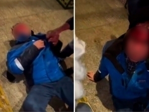 Тошкентда 57 ёшли эркак йўл ўртасида аёвсиз дўппосланди (видео)