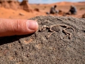 Gobi cho‘lida 1 sm kattalikdagi dinozavr skeleti topildi