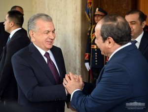 Mirziyoyev and the President of Egypt hold a discussion on the issue of Afghanistan