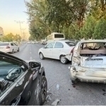 Toshkentda 7 ta avtomashina ishtirokida YTH sodir bo‘ldi