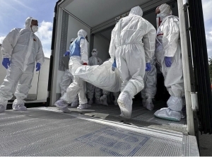 Rossiya va Ukraina harbiylarning jasadlarini almashdi 