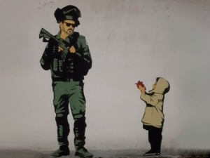 “A boy giving his heart to his enemy” – Inkuzart dedicates his next work to Palestine