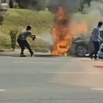 Тошкентда Orlando ёниб кетди (видео)