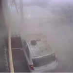 Olmaotadagi uyda portlash bo‘ldi. Qurbon bor (video)