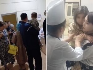 Bog‘chalardagi zaharlanish ortidan shifoxonada qolayotgan bolalar soni aytildi (video)