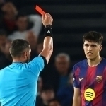 “Барселона” ЕЧЛда қизил карточка олиш бўйича пешқадамга айланди