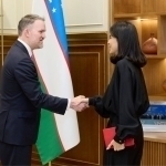 Saida Mirziyoyeva Jeymison Grir bilan uchrashdi