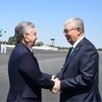Tokayev arrives in Uzbekistan