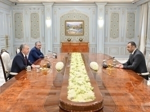 Mirziyoyev receives head of Azerbaijani intelligence