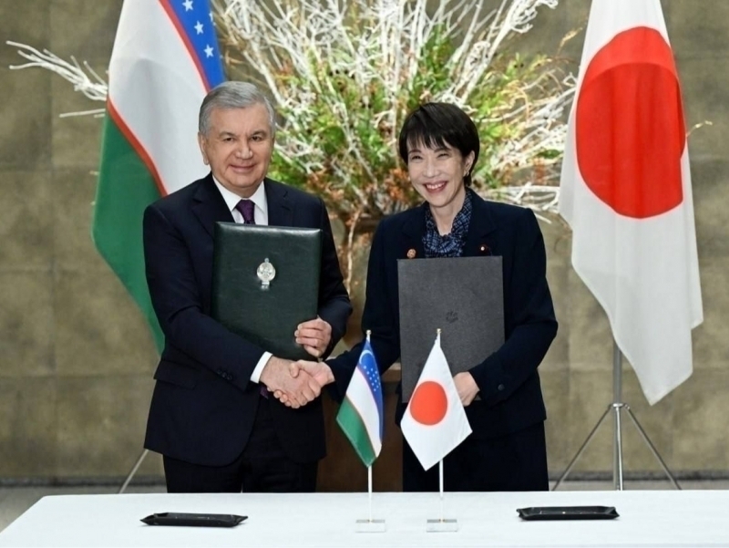 Uzbekistan signs $12 billion worth of agreements with Japan