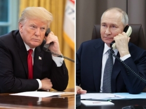 Навбатдаги қўнғироқ. Трамп ва Путин яна гаплашди